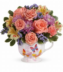 Teleflora's Butterfly Sunrise Bouquet from Victor Mathis Florist in Louisville, KY